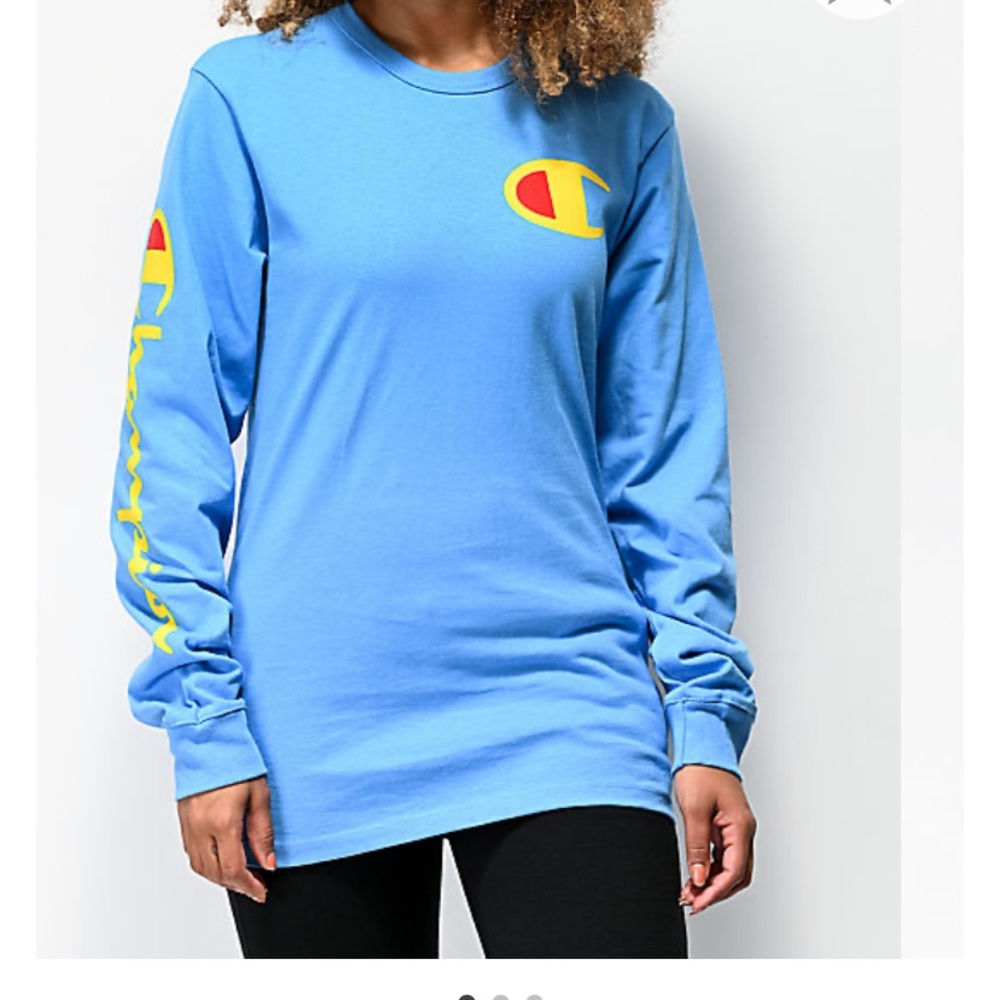 CHAMPION - Crewneck Tee 💙